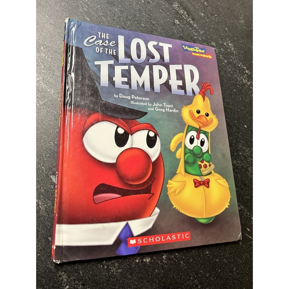 VeggieTales Kids Book Lot of 6 Scholastic Hardcover Christian Children's Books‎ - Picture 8 of 12